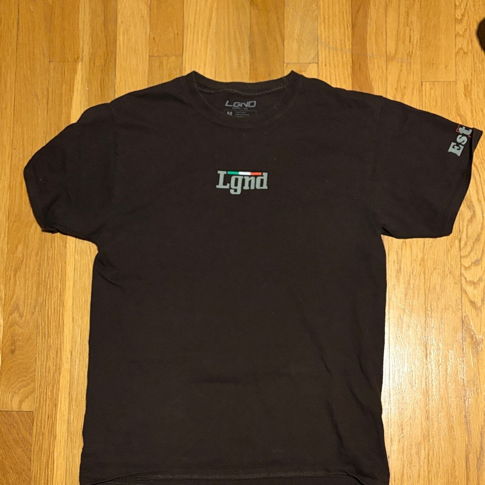 Black Short Sleeve Tee for Men